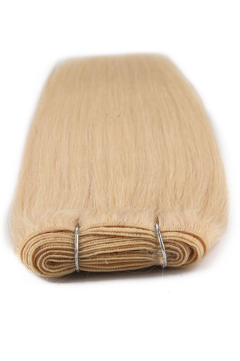 18" Remy Luxe Rock Chick Blonde 613